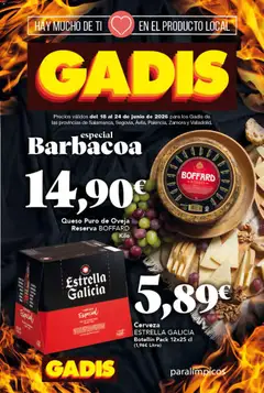 Vista previa del folleto de la tienda Gadis válido desde el 18/06/2026 