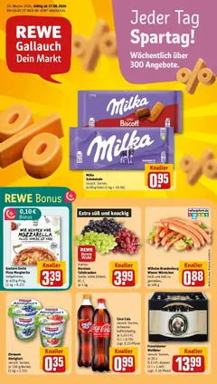 Vorschau von dem Prospekt des Geschäftes Rewe, gültig ab dem 17.08.2026