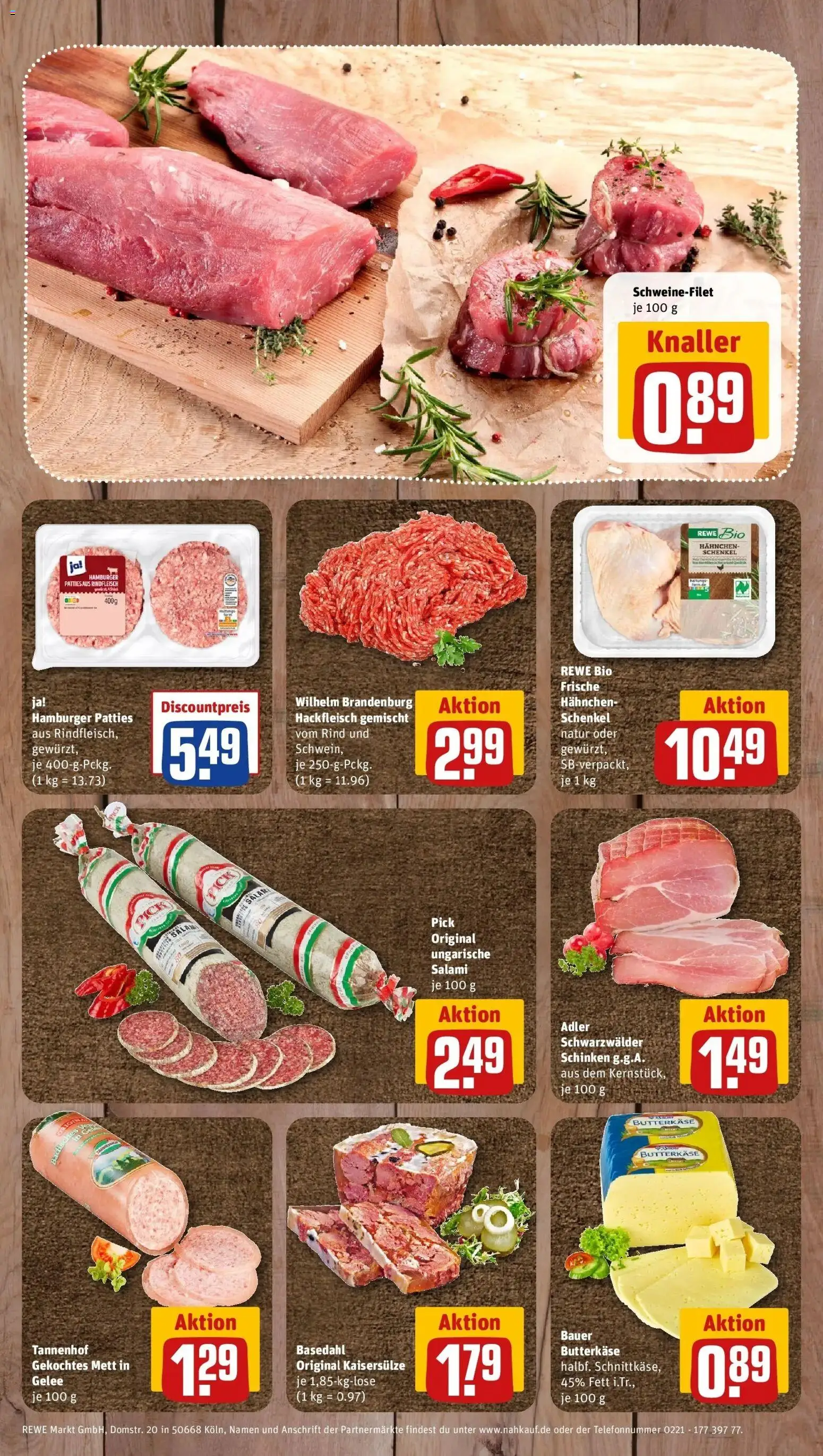 Vorschau von dem Prospekt des Geschäftes Rewe, gültig ab dem 19.10.2026