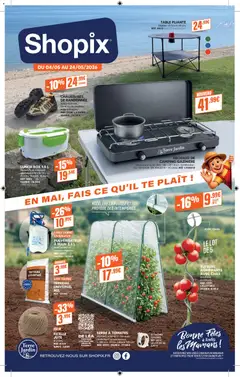 Prévisualisation de Shopix catalogue du magasin Shopix formulaire valide 04/05/2026