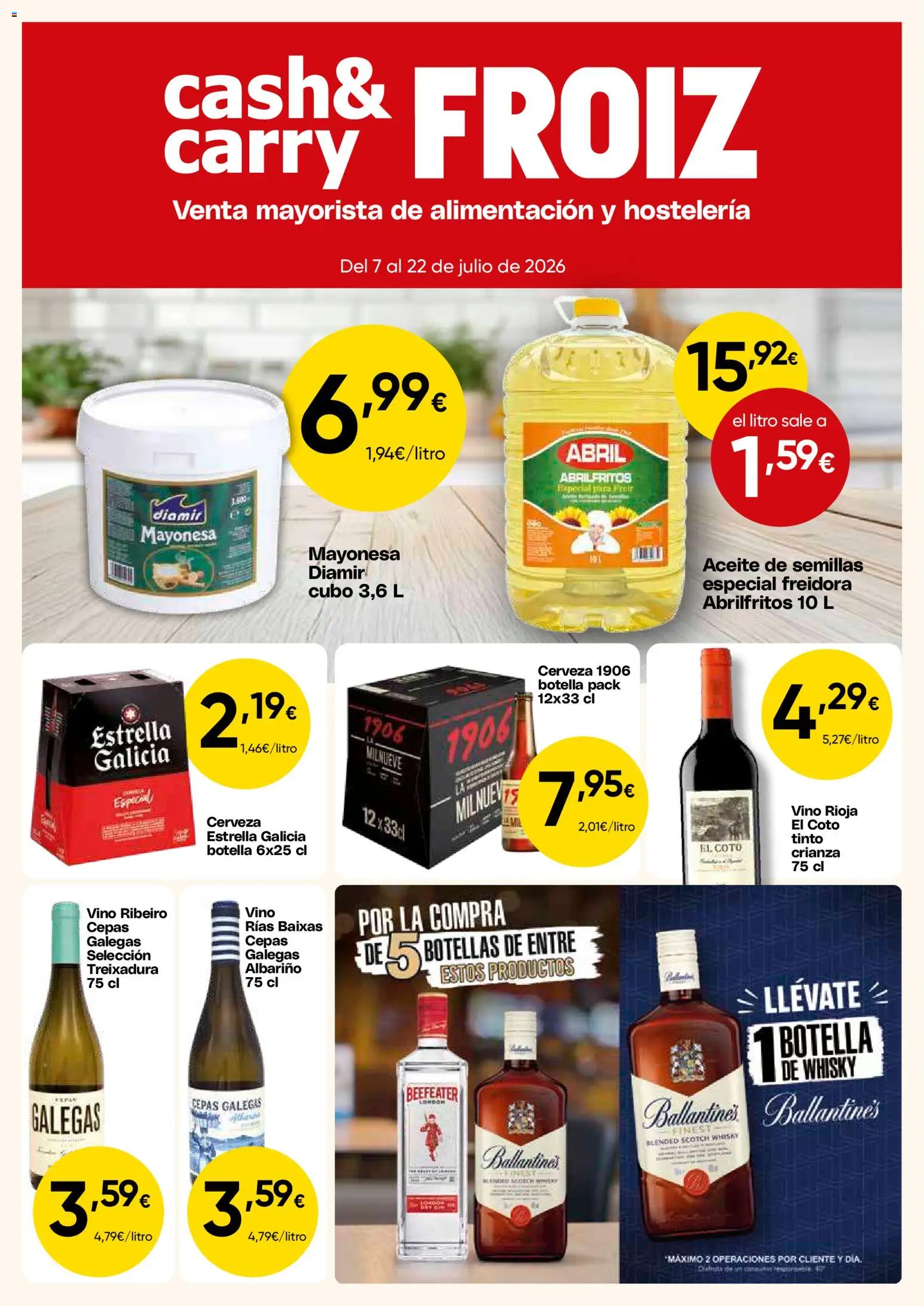 Vista previa del folleto de la tienda Froiz válido desde el 07/07/2026 