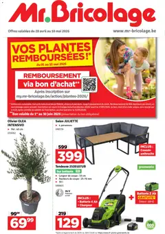 Voorbeeld van Mr Bricolage Folder / Publicité van winkel Mr Bricolage geldig vanaf 28/04/2026