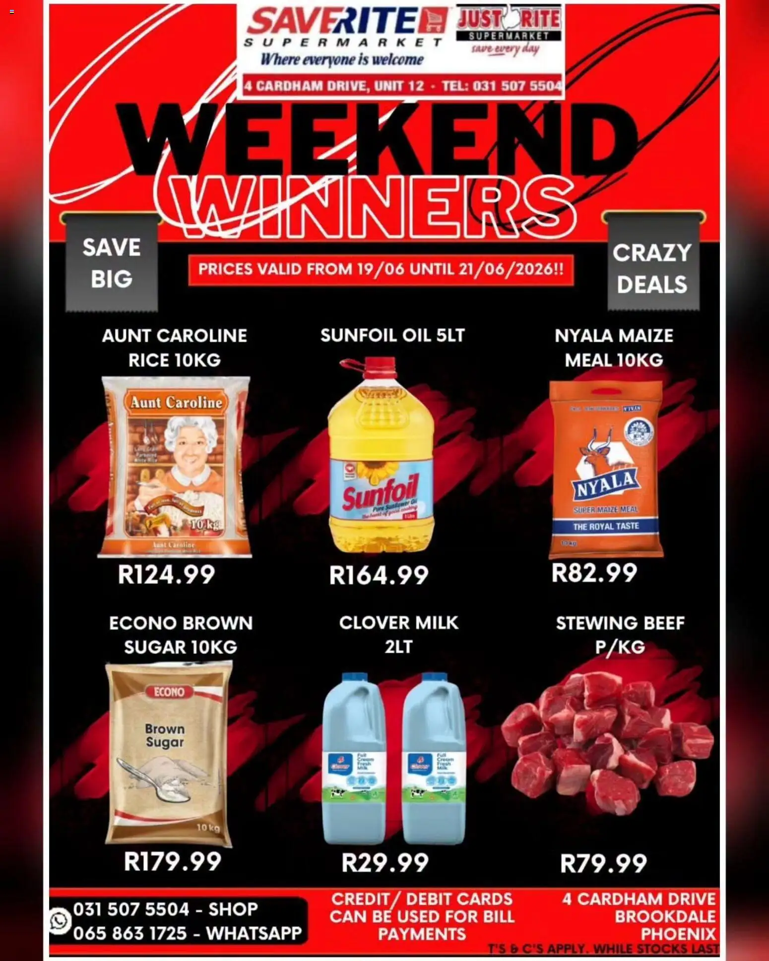 Preview of Saverite flyer valid from 19/06/2026
