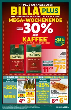Vorschau der Angebote: Billa Plus Billa Plus Flugblatt -Tirol gültig ab 23.04.2026