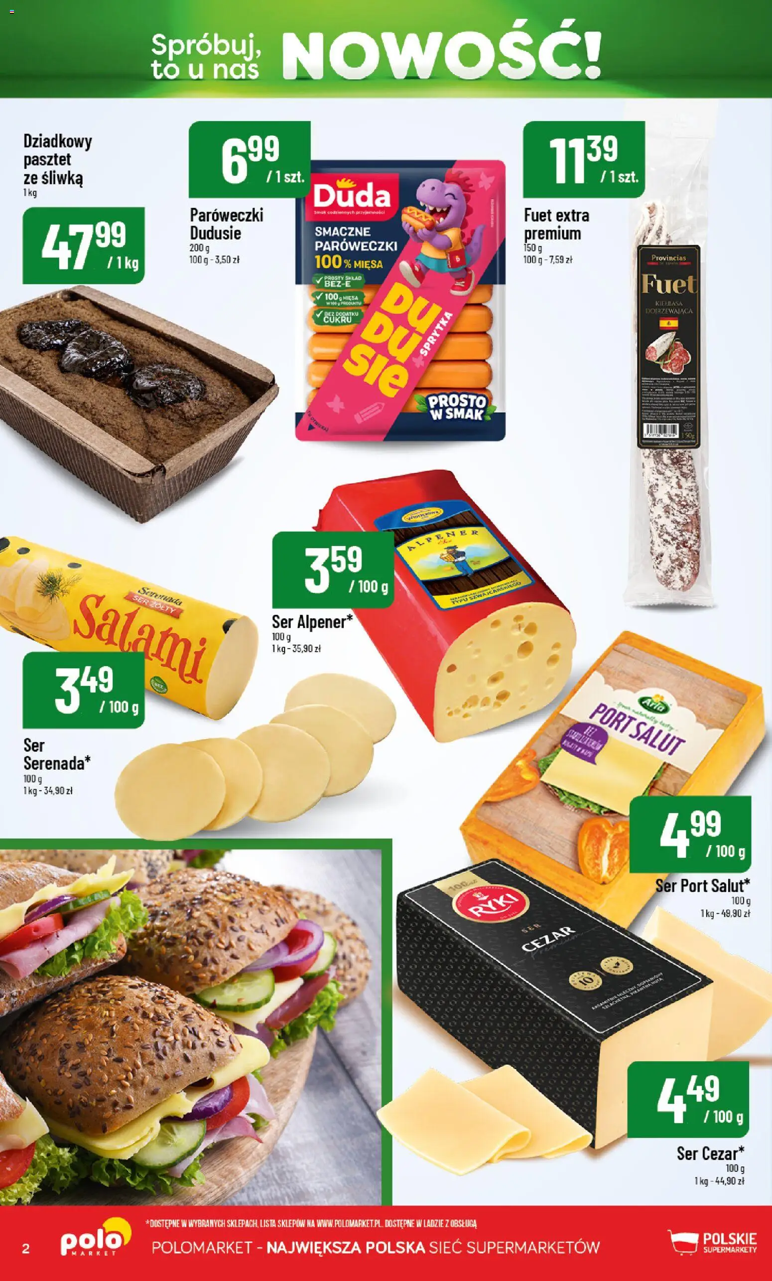 Pogląd gazetki "POLOmarket gazetka Nowości" ze sklepu POLOmarket ważnej od 08.10.2026