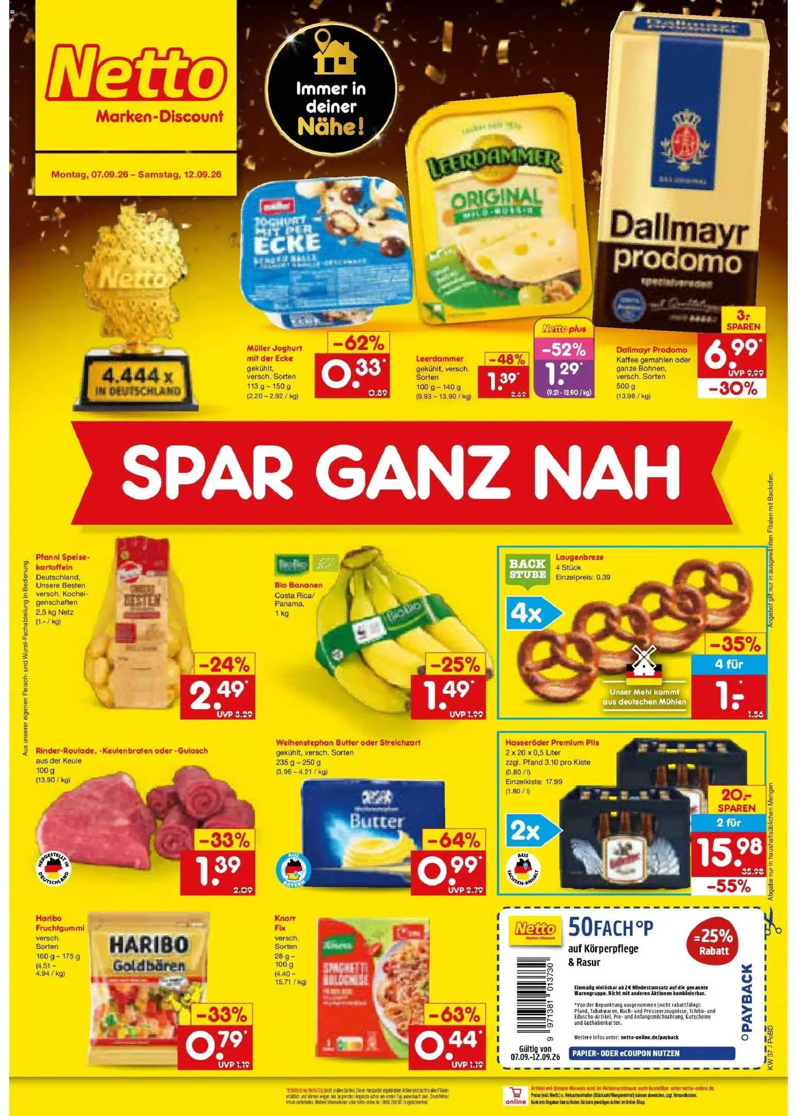 Vorschau von dem Prospekt des Geschäftes Netto Marken-Discount, gültig ab dem 07.09.2026