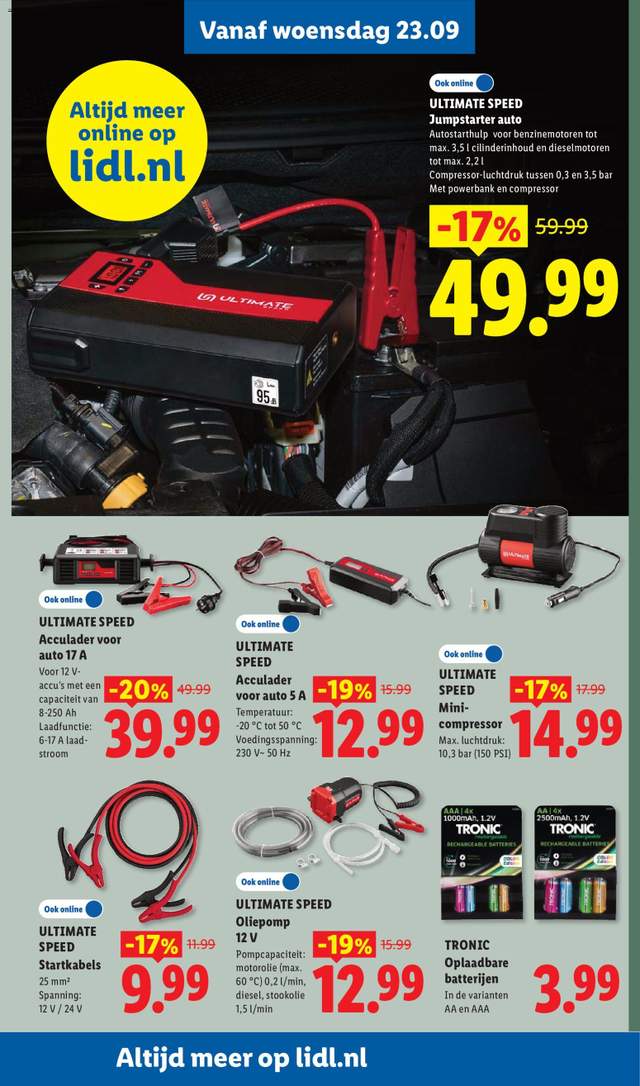 Nieuwe Lidl folder vanaf 21-09