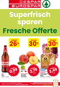 Anteprima dell'opuscolo Eurospar volantino Bolzano dal negozio Eurospar valido da 11/06/2026