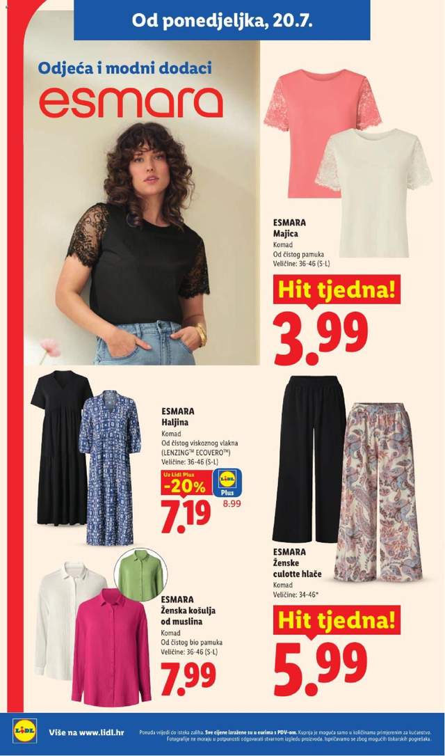 Novi Lidl katalog od 20.07.
