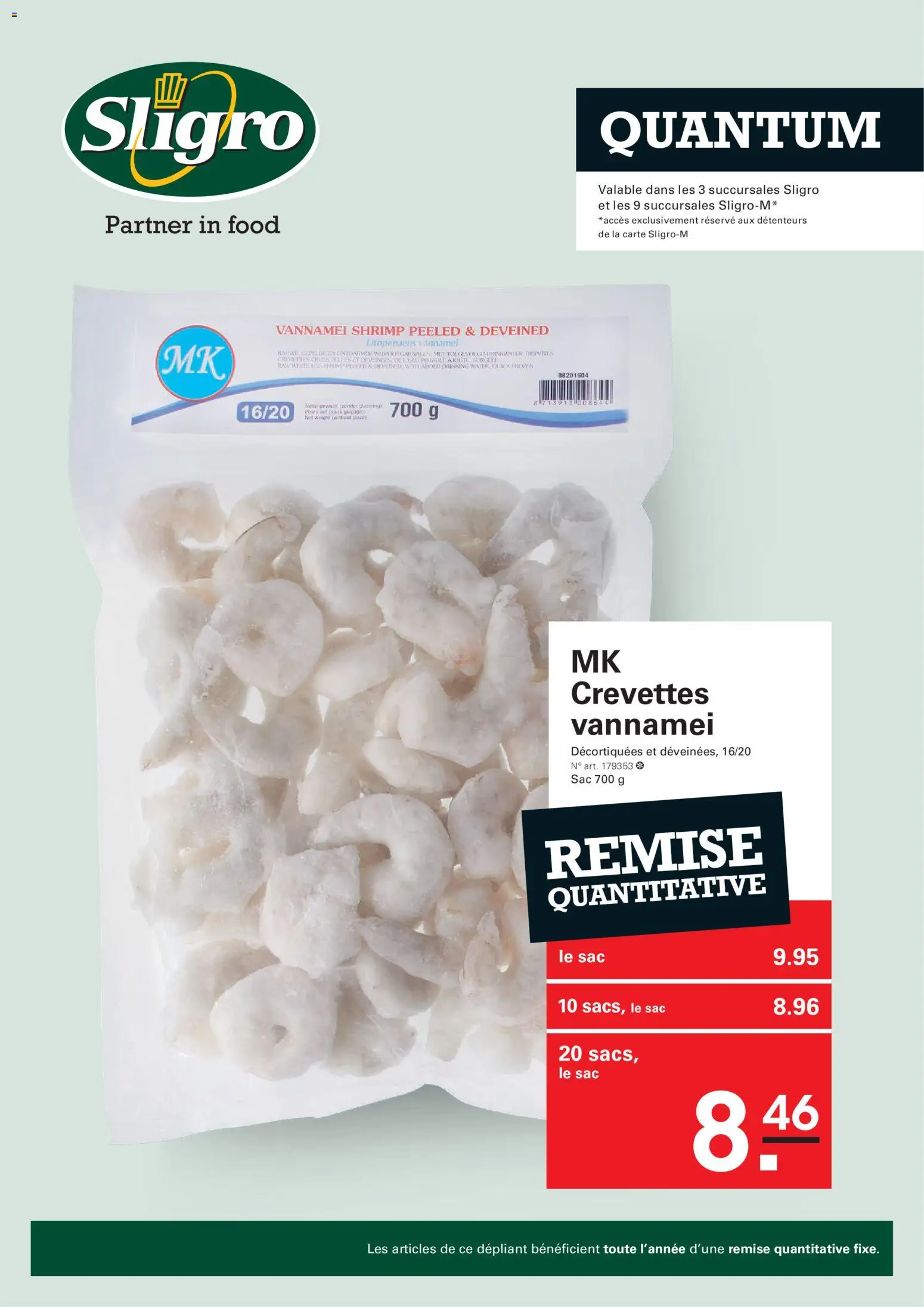 Voorbeeld van Sligro Publicité van winkel Sligro geldig vanaf 03/09/2026