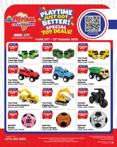 Preview of Africa Cash & Carry flyer valid from 07/10/2026