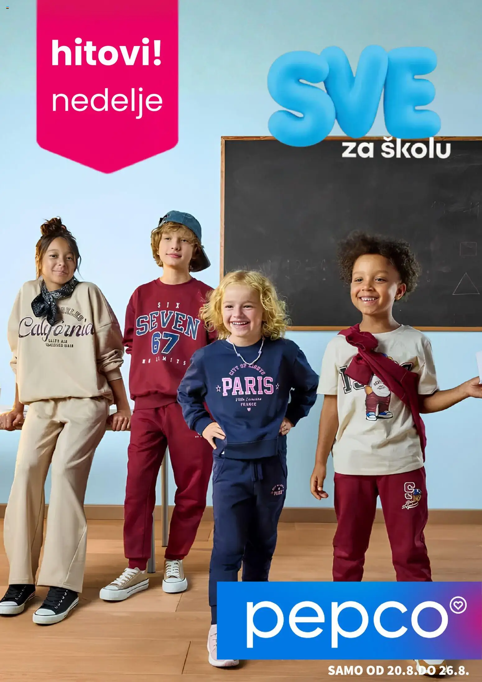 Pregled Pepco kataloga - važi od 20.08.2026