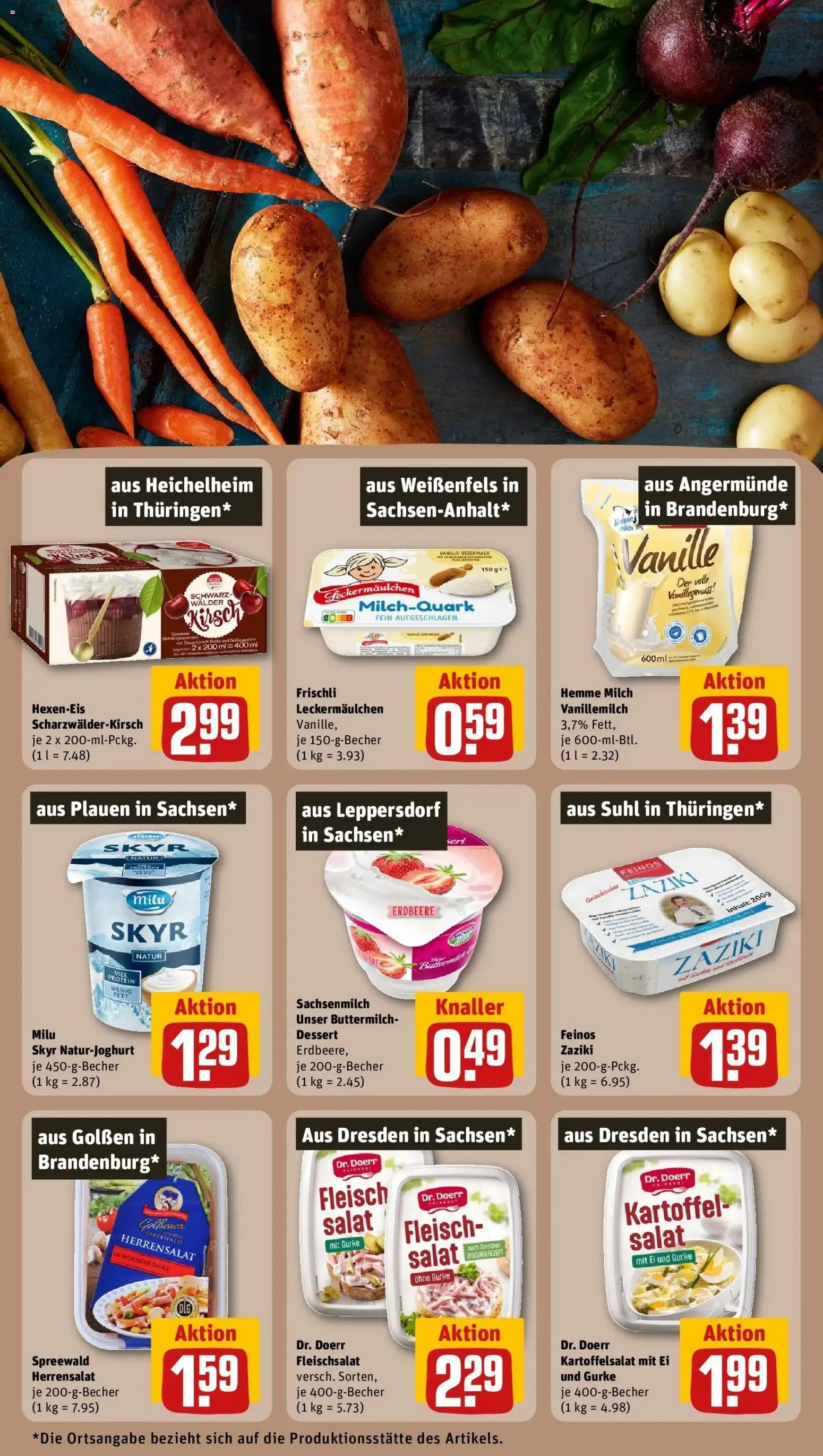 Vorschau von dem Prospekt des Geschäftes Rewe, gültig ab dem 26.10.2026