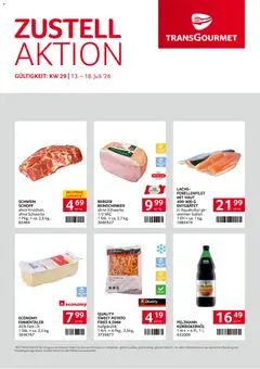 Vorschau der Angebote: Transgourmet Transgourmet Zustellaktion gültig ab 13.07.2026