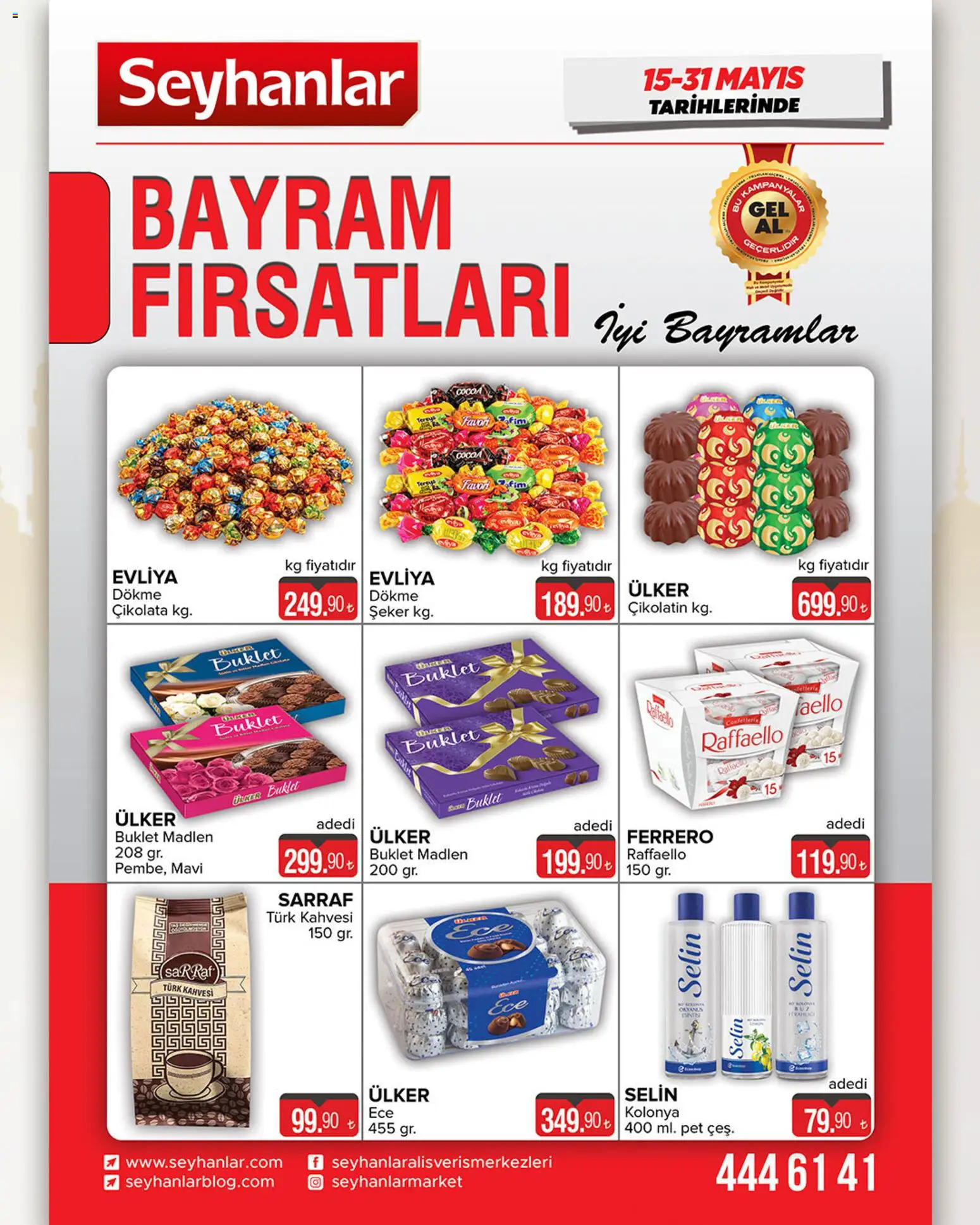 Seyhanlar Market Seyhanlar Market - Bayram Fırsatları 15.05.2026 - Broşürünün önizlemesi
