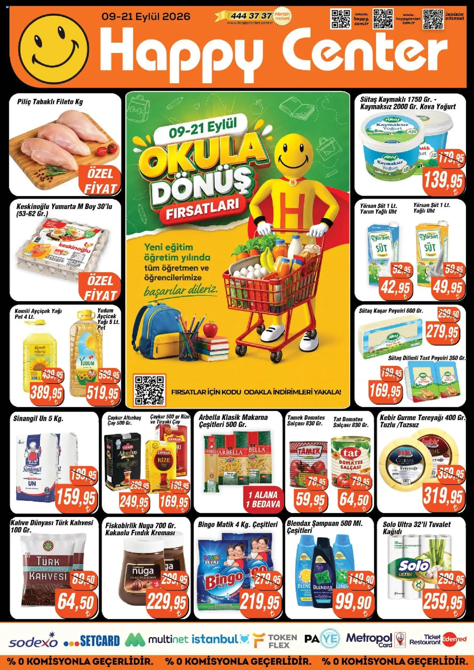 Happy Center Happy Center Katalog 09.09.2026 - Broşürünün önizlemesi