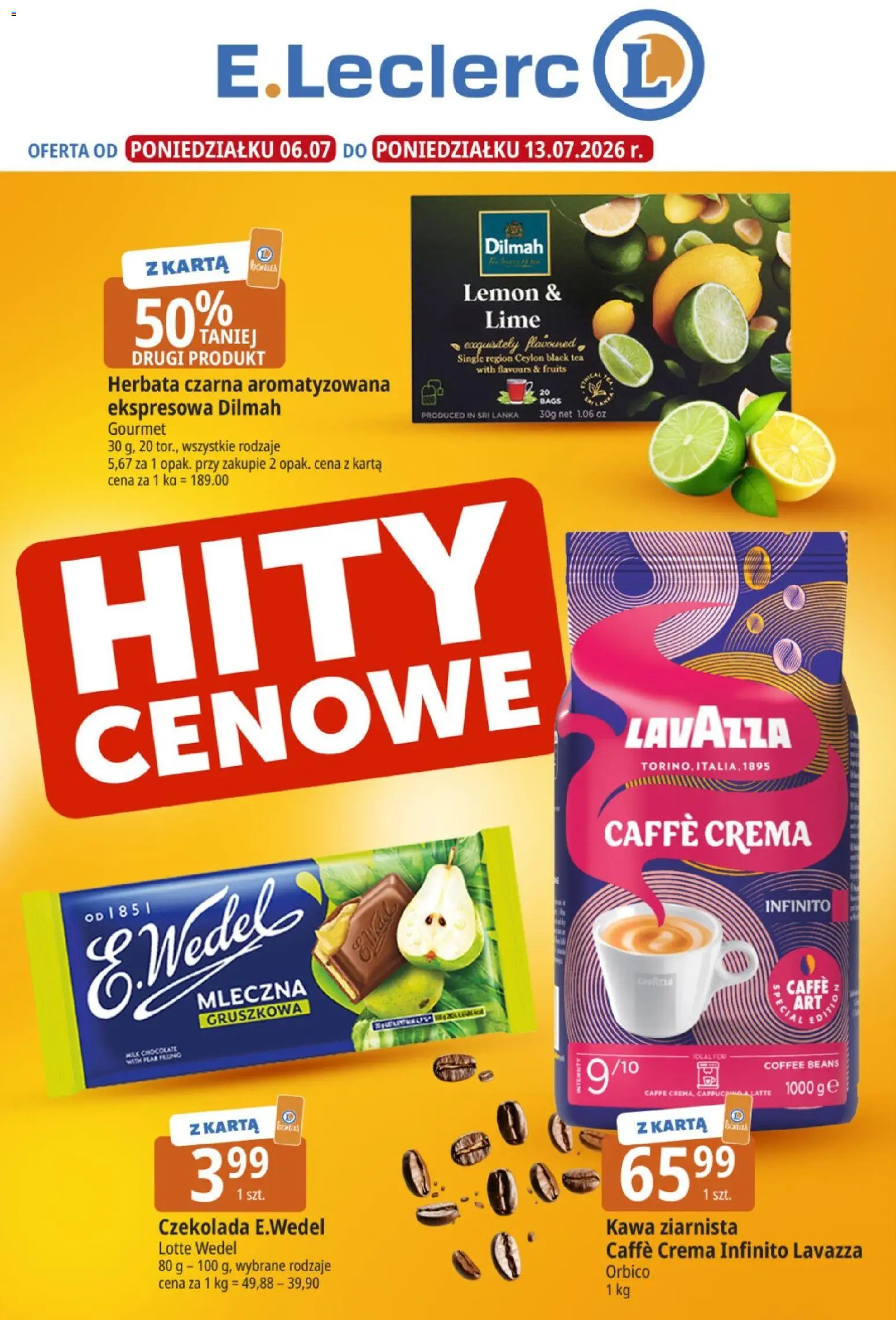 Pogląd gazetki "E.Leclerc gazetka - Hity cenowe" ze sklepu E.Leclerc ważnej od 06.07.2026
