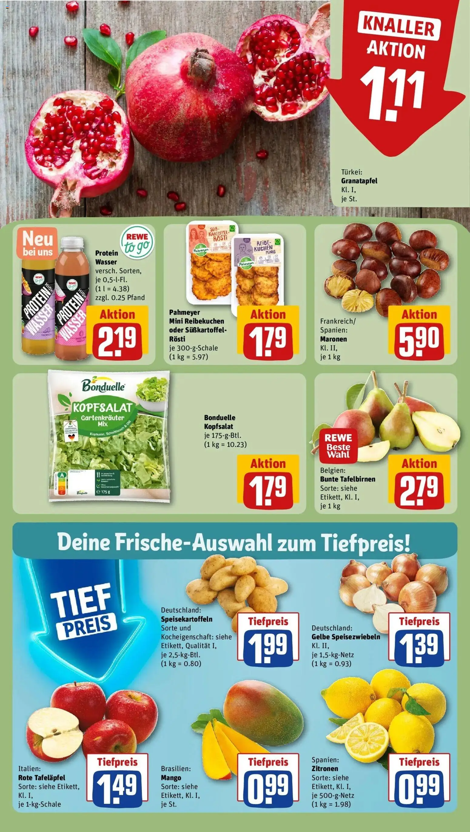 Vorschau von dem Prospekt des Geschäftes Rewe, gültig ab dem 19.10.2026