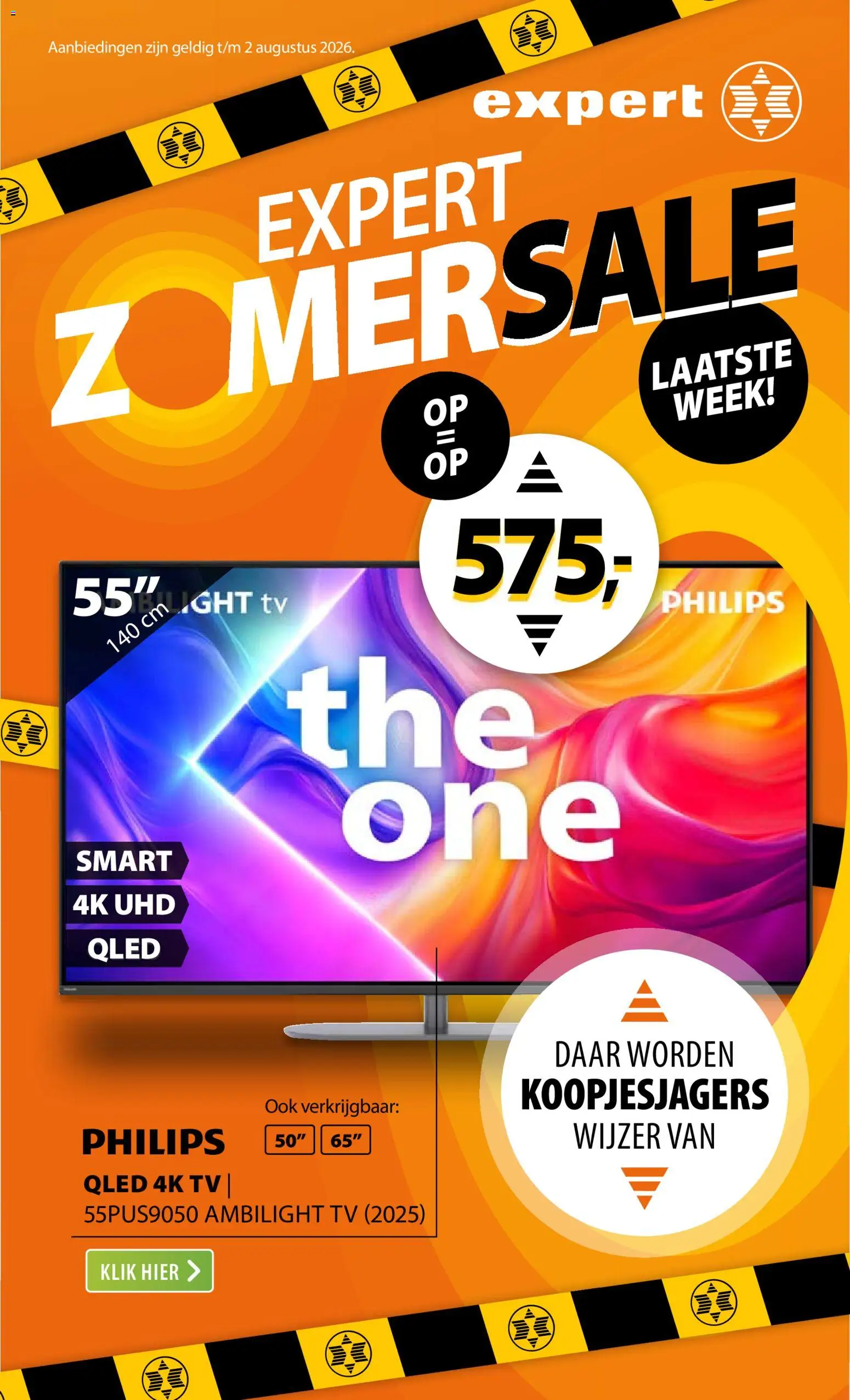 Voorbeeld van Expert folder van winkel Expert geldig vanaf 27-07-2026