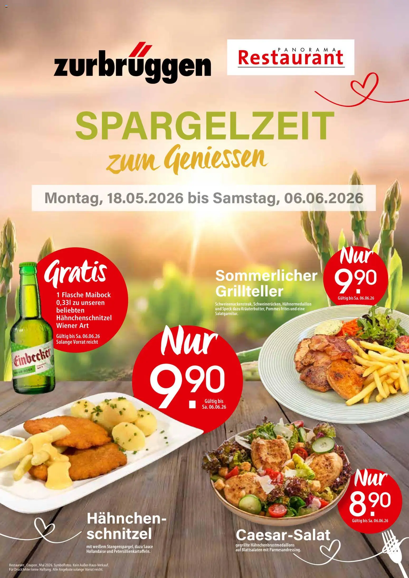 Vorschau von dem Prospekt des Geschäftes Zurbrüggen, gültig ab dem 18.05.2026