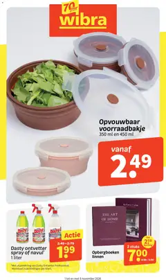 Voorbeeld van Wibra folder van winkel Wibra geldig vanaf 01-11-2026