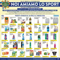 Anteprima dell'opuscolo Paghi Poco volantino Noi Amiamo Lo Sport dal negozio Paghi Poco valido da 20/04/2026