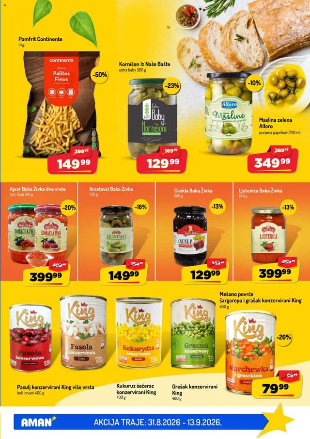 Novi Aman katalog od 31.08.