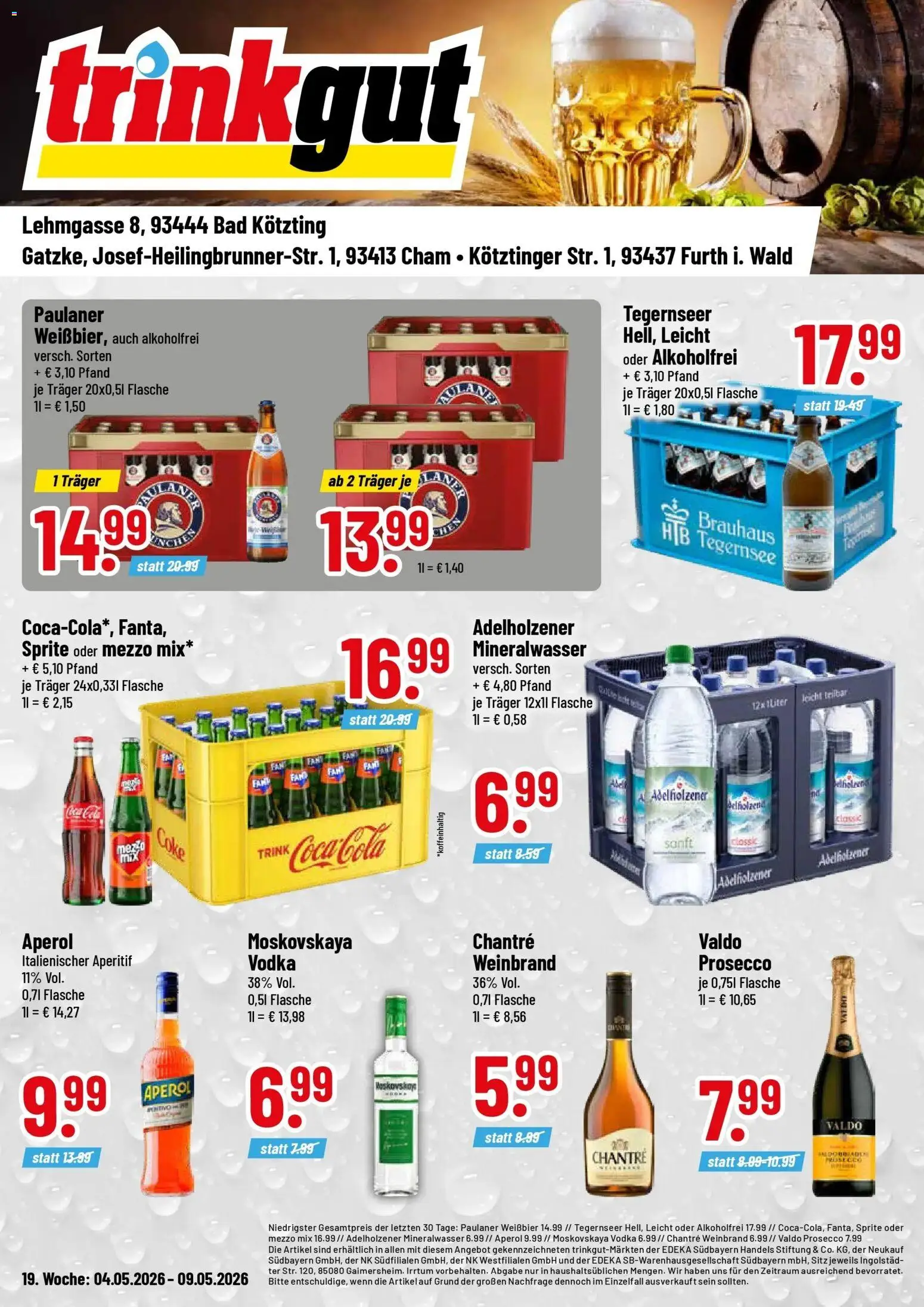 Vorschau von dem Prospekt des Geschäftes Trinkgut, gültig ab dem 04.05.2026