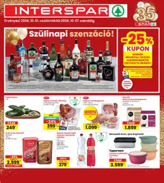Interspar - Interspar akciós újság megtekintése, amely érvényes 2026.10.01.-től