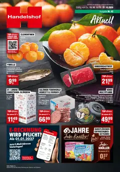 Vorschau von dem Prospekt des Geschäftes Handelshof, gültig ab dem 15.10.2026