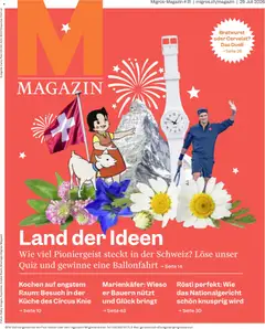 Vorschau des Merkblatts Migros aktionen Magazin vom Shop Migros gültig von 29.07.2026 bis 03.08.2026