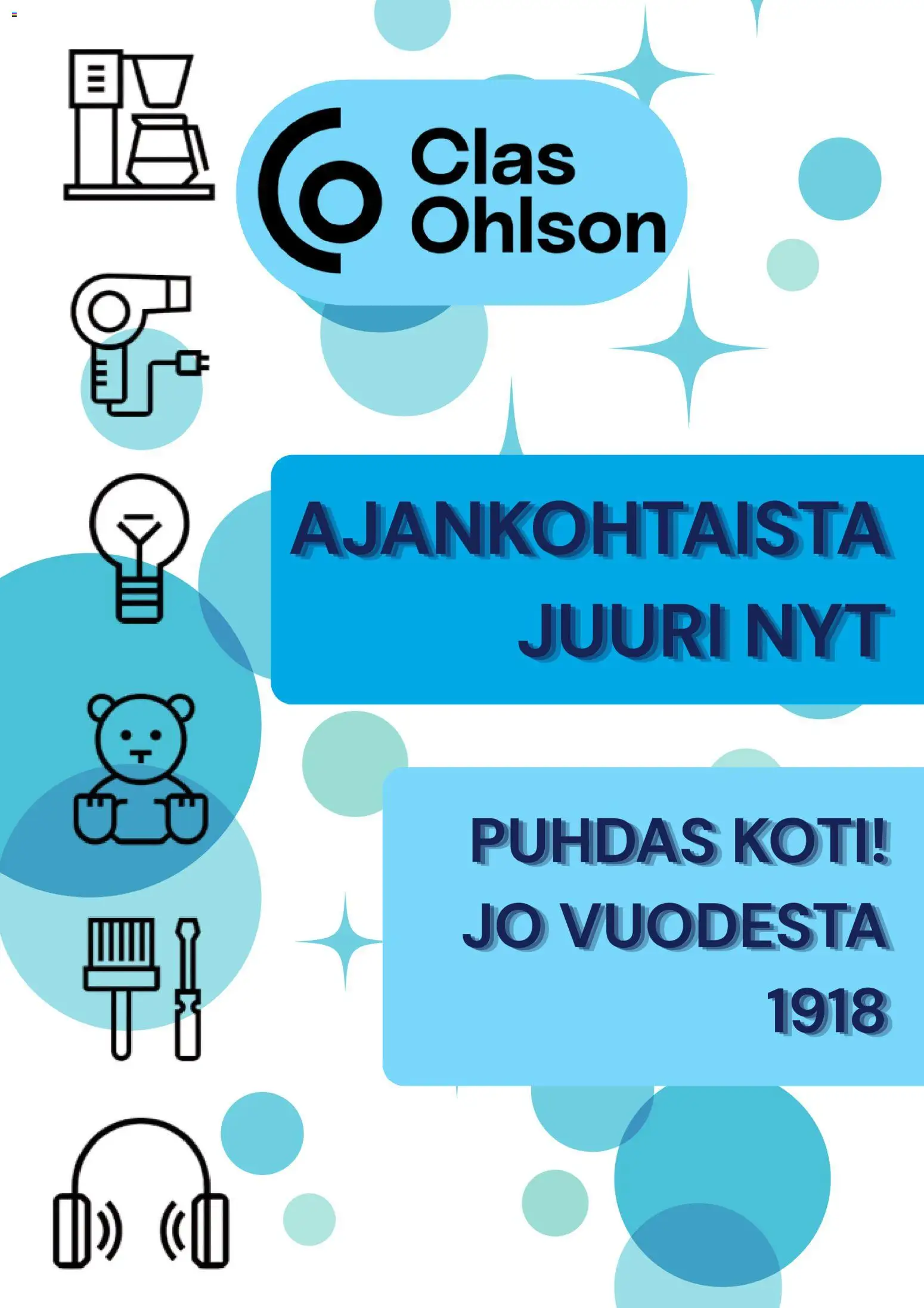 Kaupan Clas Ohlson Clas Ohlson tarjoukset esikatselu, voimassa 11/08/2026