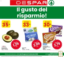 Anteprima dell'opuscolo Despar volantino dal negozio Despar valido da 20/08/2026