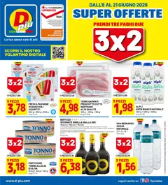 Anteprima dell'opuscolo D Più volantino dal negozio D Più valido da 08/06/2026