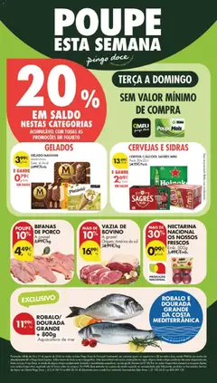 Pré-visualização do folheto da loja Pingo Doce válida a partir de 04/08/2026