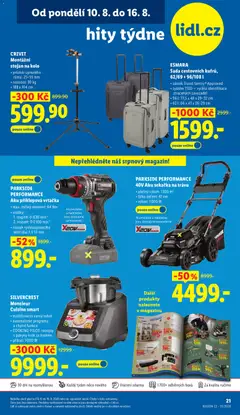 Náhled nabídky: Lidl Lidl leták - Hity týdne platný od 10.08.2026