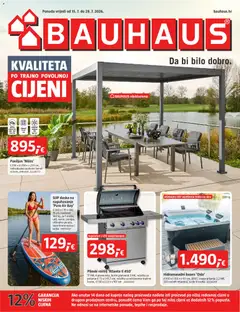 Pregled letka Bauhaus Katalog trgovine Bauhaus vrijedi od 15.07.2026