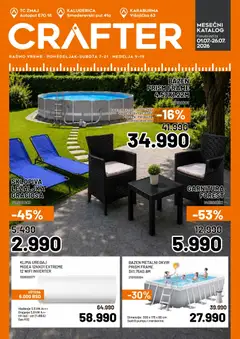 Pregled Crafter kataloga - važi od 01.07.2026