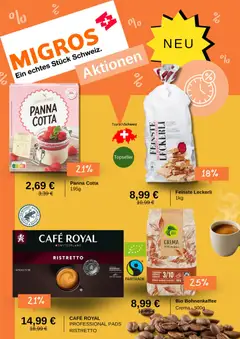 Vorschau von dem Prospekt des Geschäftes Migros, gültig ab dem 27.10.2026