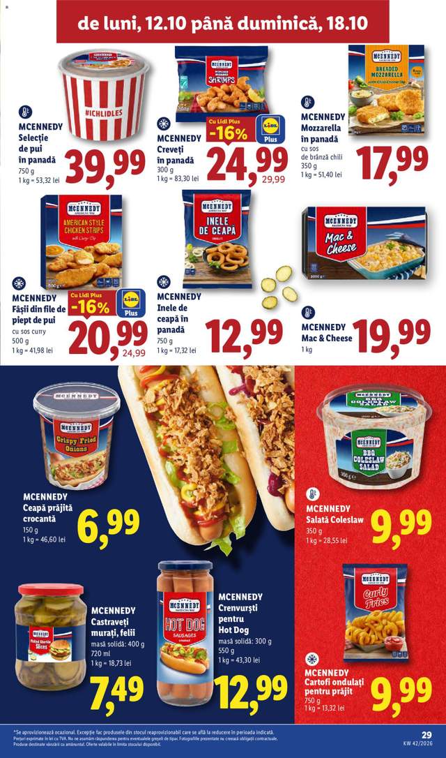 Noul catalog Lidl de la 12.10.