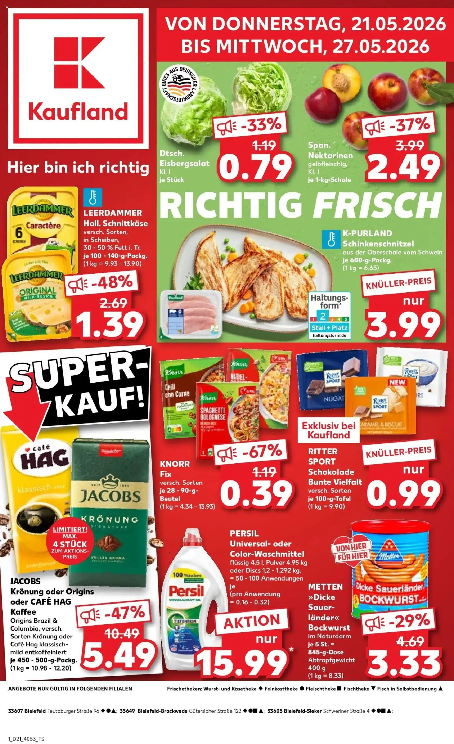 Vorschau von dem Prospekt des Geschäftes Kaufland, gültig ab dem 20.05.2026