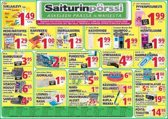Kaupan Saiturinpörssi Saiturinpörssi tarjoukset esikatselu, voimassa 25/06/2026