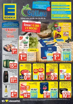 Vorschau von dem Prospekt des Geschäftes Edeka, gültig ab dem 24.08.2026