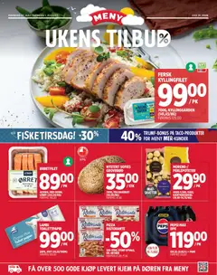 Forhåndsvis Meny kundeavis fra butikk Meny gyldig fra 27/07/2026