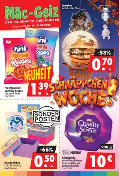 Vorschau von dem Prospekt des Geschäftes Mäc Geiz, gültig ab dem 21.09.2026
