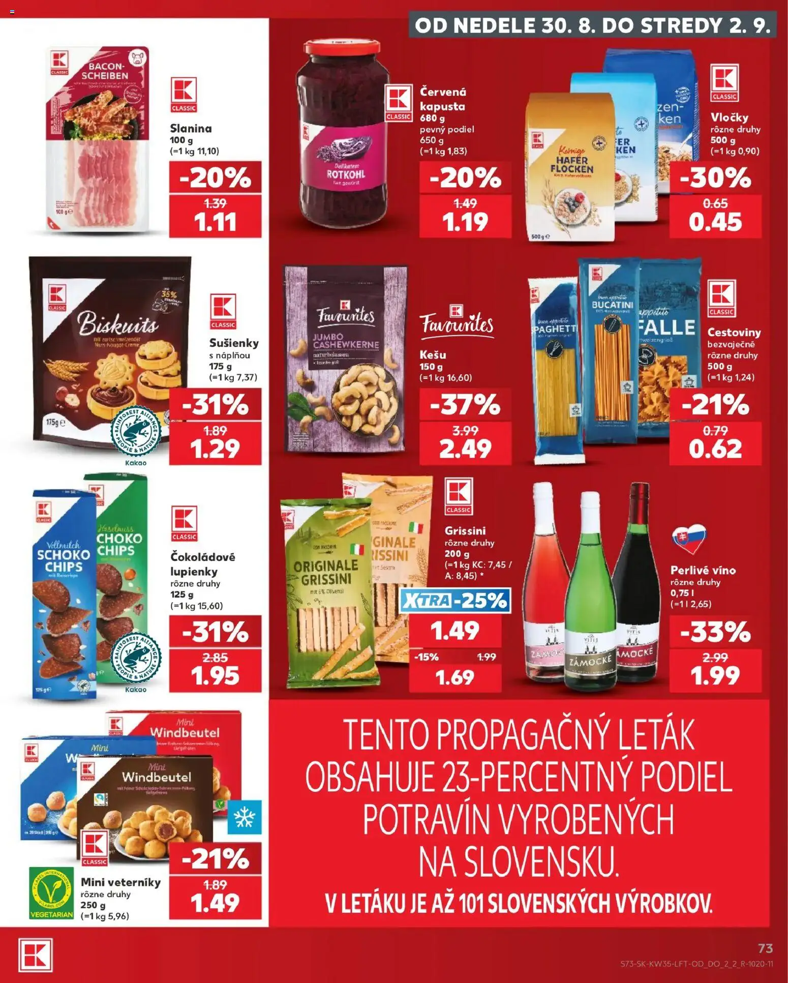 Náhľad Kaufland letáku platného od 27.08.2026