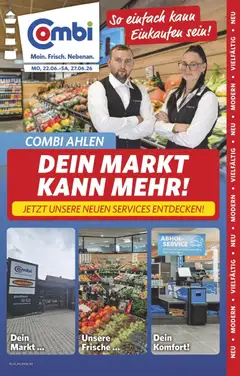 Vorschau von dem Prospekt des Geschäftes Combi, gültig ab dem 22.06.2026