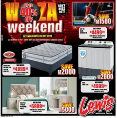 Preview of Lewis Stores flyer valid from 22/06/2026