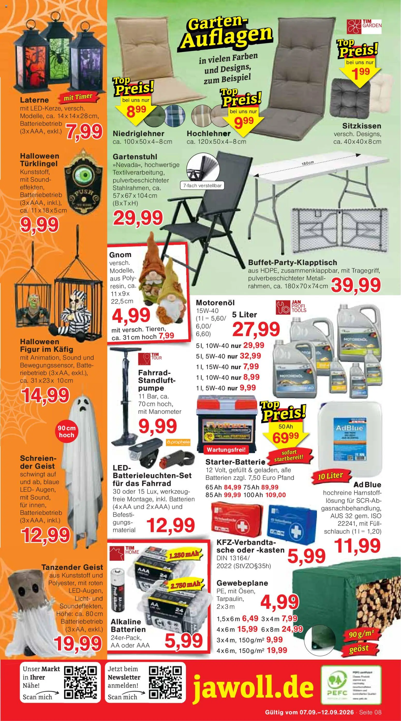 Vorschau von dem Prospekt des Geschäftes Wiglo Wunderland, gültig ab dem 07.09.2026 - Batterien, Manometer