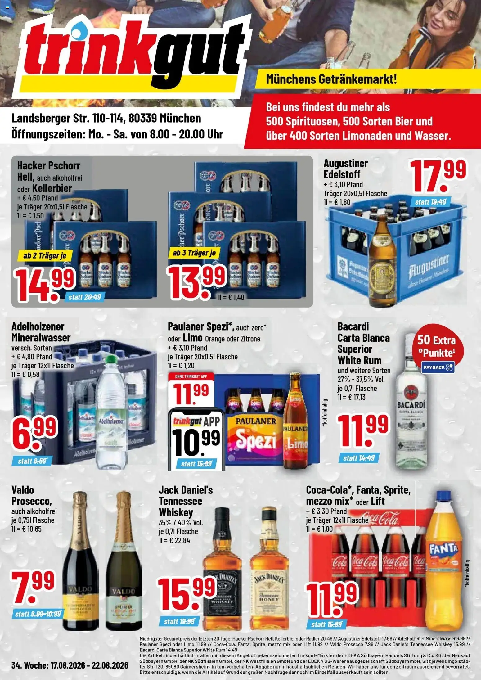 Vorschau von dem Prospekt des Geschäftes Trinkgut, gültig ab dem 17.08.2026